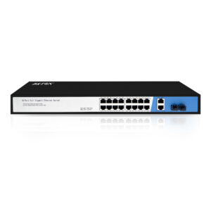 Poe Switch 16 Poe Port+1 Sfp+2 Uplink Port Full Gigabit Ethernet Poe S