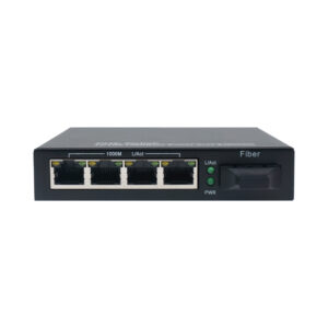Poe Switch 4 Poe Port+1 Dual Fiber Port Full Gigabit Single Fiber Ethe