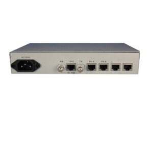 8port Fxo/fxs,4fe,4e1 Voice Over Fiber Pcm Mux Equipment