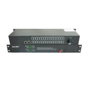 Good Quality Rj11 Telephone Connector To Fiber Optical Converter 32 Ch
