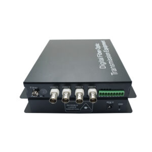 4v1d1af Video Optic Converter,4ch Video + 1 Data + 1 Audio,20km Single Mode Sc For Cctv & Industrial Control