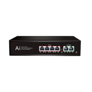 100m Ai Smart Switch China Factory Price 4/16/24 Port Poe Switch