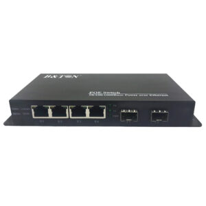 4+2port Full Gigabit Ethernet Poe Switch 4 Port Poe + 2 Port Uplink 12