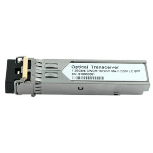 Factory Price 80km Sfp Cwdm Transceiver Module 1570nm Optical Fiber Tr