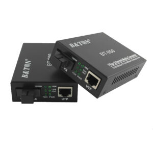 10/100/1000m 1490/1550nm Fiber Media Converter Single Mode Single Fibe