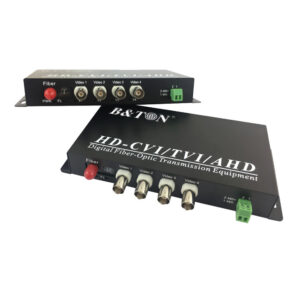 4 Channel Cctv Video Multiplexer Cvi Fiber Converter/sdi To Fiber Conv