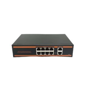 Cctv Poe Switch Network Port 10/100m 8poe+2uplink Ip Camera