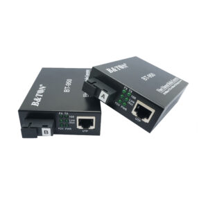 10/100m Fiber To Rj45 Media Converter Single Mode Fiber Optic Equipmen