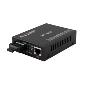 10/100/1000m Dual Fiber Media Converter 850nm 550m Multimode