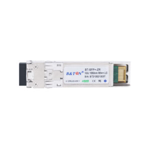 Bton Sfp 10g 80km 1550nm Duplex Optical Transceiver 10g Sfp+ Dual Fibe