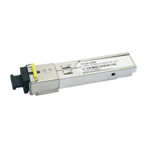 1.25g Gigabit Sfp Bidi Module 1550nm Single Fiber 20km Optic Fiber Tra