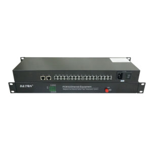 16ch Port Pcm Multiplexer Telephone Fiber Optic To Rj11 Media Converte