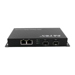 1g 4 Ports Fiber Optic Media Converter For 2sfp 2 Rj45 Media Converter