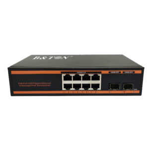 48v Poe Switch 8 Port 100m Poe Switch Ieee 802.3af/at 150w Built-in Po