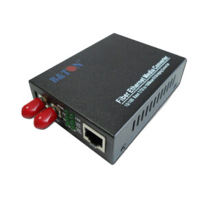 Fiber Media Converter 100m Dual Fiber St