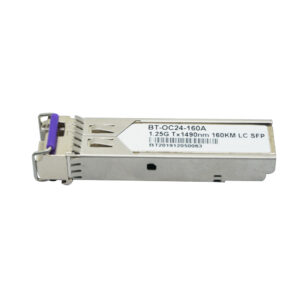 120km Gigabit Sfp Module 1550nm Single Fiber Optic Equipment Transceiv