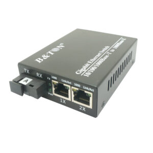 High - Efficiency Gigabit Single - Fiber Switch With 1 Optical Port &