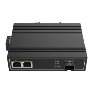 Industrial Grade Media Converter 10/100m Tx To 100m Fx Fiber Optic Med