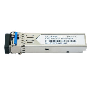 Bidi 40km 1.25g Gigabit Sfp Bidi Module 1310nm Single Fiber Optic Fibe