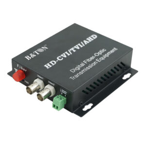 2 Channel Hd-cvi/tvi/ahd Video,720p Video Optic Converter