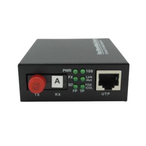 Convert Ip Camera To Bnc 10/100m Ctc Optical Fiber Media Converter - B